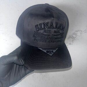 Sinaloa, Kamel 804 Hat, Suede-Gamuza, Total Black